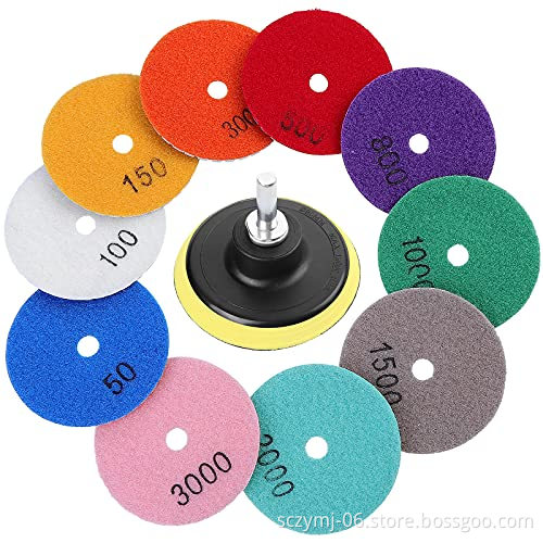 5 Inch Polishing Pads, Buffing Wheels, and Sponge Set for Rotary Machine Polishing - 3 Year CN;SIC K919